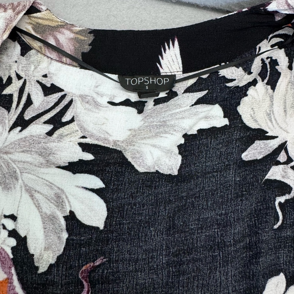 Top Shop Floral Kimono Jacket - Picture 2 of 10